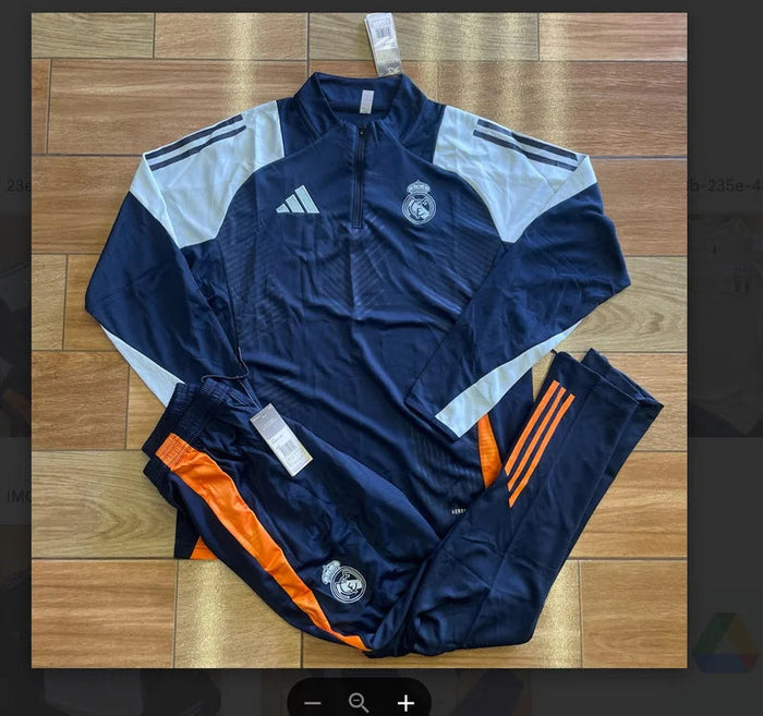 Conjunto de Agasalho Real Madrid Raccoonstore