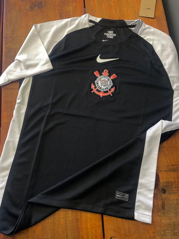 Manto Corinthians Preto 2025 - versão torcedor Raccoonstore