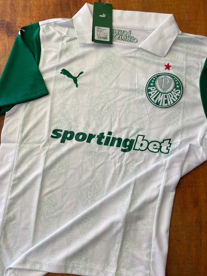 Manto Palmeiras Branca 2025 - versão torcedor Raccoonstore