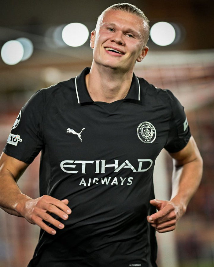 Manto Manchester City - Black 2025 - versão torcedor Raccoonstore