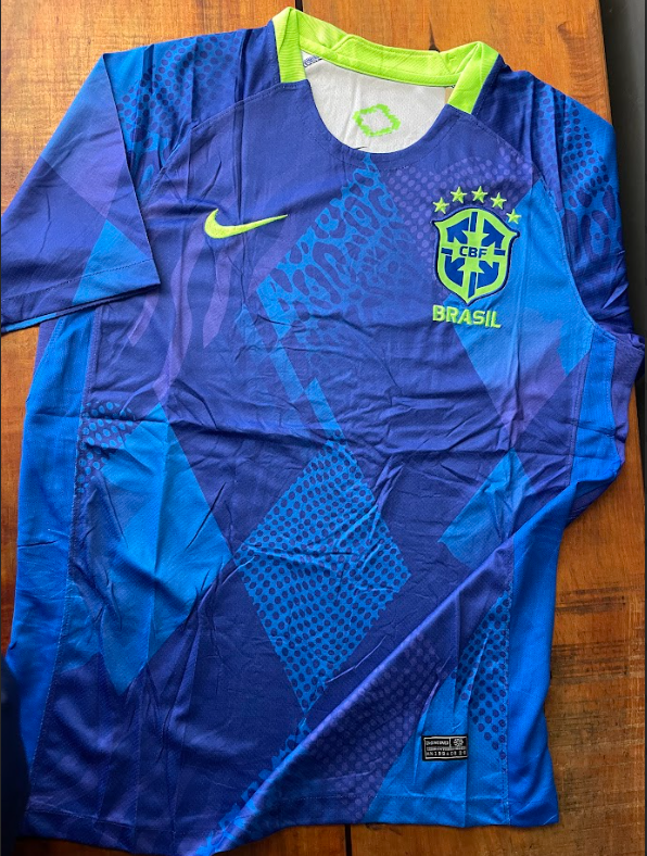 Manto Brasil azul 2025 - versão torcedor Raccoonstore