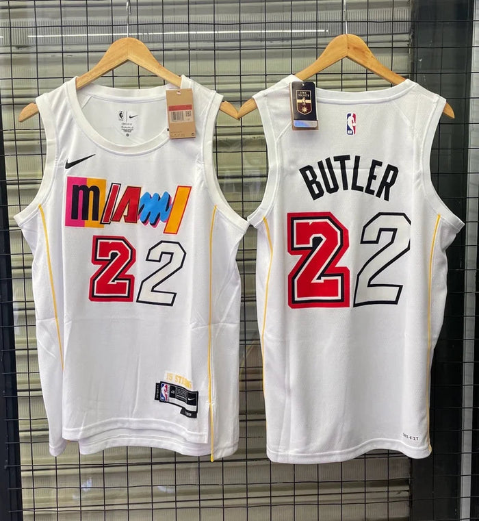 Regata NBA Miami Branca 23 Butler Raccoonstore