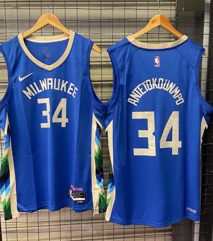 Regata NBA Milwaukee 34 Raccoonstore