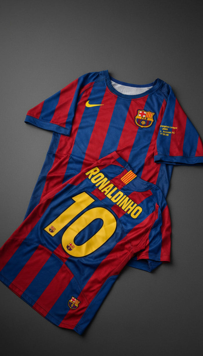 Camisa Barcelona - versão Retrô Raccoonstore